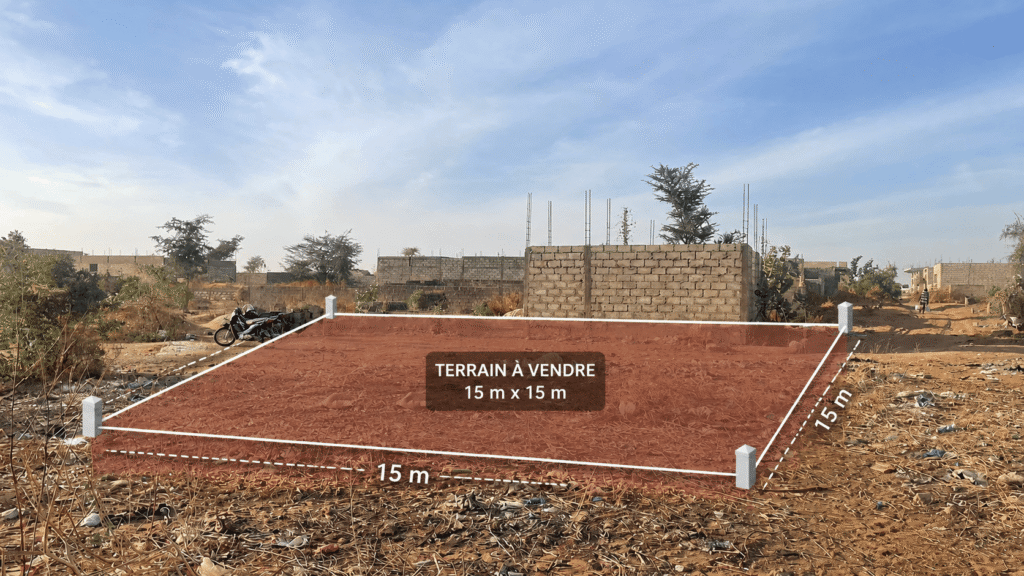 TERRAIN À VENDRE À NGUEKHOKH PRÈS DE SALY ET GANDIGAL